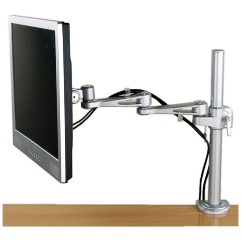 Braccio Per Supporto Monitor Lcd A 5 Snodi Per Tavolo - Foto 3