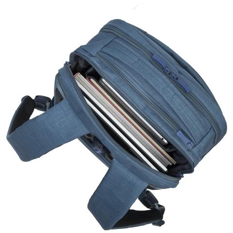 8365 Laptop Rucksack 17.3 blau - Foto 12
