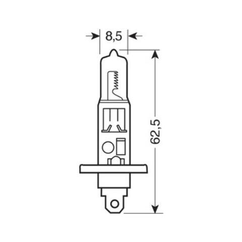 da H1 12v 100w P14,5s - Foto 2