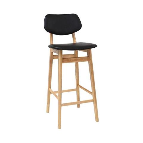 miliboo Sgabello Sedia Da Bar Design Nero E Legno Naturale 65 Cm Nordeco miliboo Sgabello Sedia Da Bar Design Nero E Legno Naturale 65 Cm Nordeco