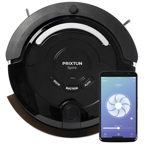 PRIXTON Spire 916 Robot Aspirapolvere Wifi Colore Nero PRIXTON Spire 916 Robot Aspirapolvere Wifi Colore Nero
