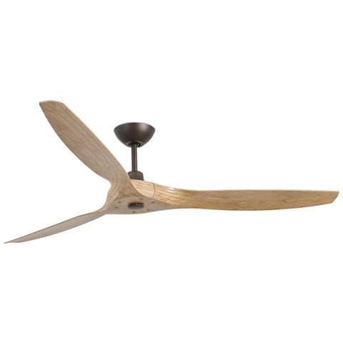 Morea, Ventilatore Da Soffito Marrone, Faro Barcellona - Acero - Foto 1