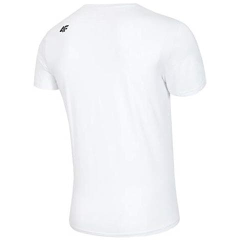 4f Nosh4-tsm003-10s xxl T-shirt, Bianco, Uomo - Foto 4
