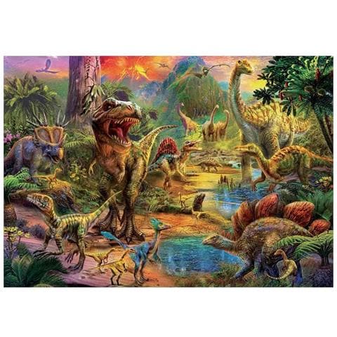 Puzzle 1000 Pezzi - Terre De Dinosaures - Foto 1