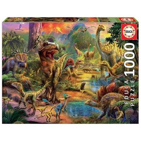 Puzzle 1000 Pezzi - Terre De Dinosaures - Foto 3