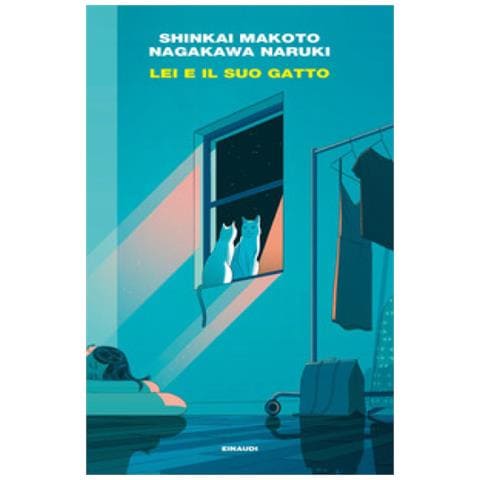 Makoto Shinkai - Lei e il suo gatto - Foto 1