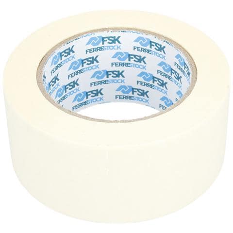 Nastro Adesivo Beige Bianco 50 Mm X 50 M - Foto 5