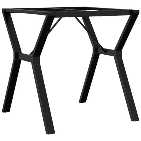 Telaio Gambe A Y Per Tavolo Da Pranzo 70x70x73 Cm In Ghisa - Foto 2