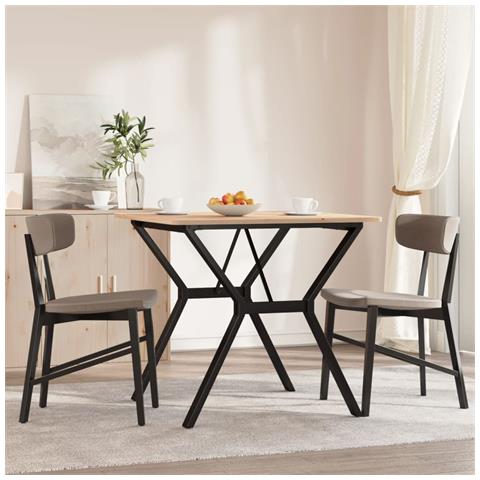 Telaio Gambe A Y Per Tavolo Da Pranzo 70x70x73 Cm In Ghisa - Foto 3