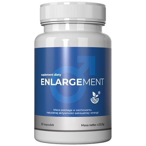 Enlargement - Integratore Alimentare Per Uomini, 30 Capsule, Con Macis, Senza Alcol, Senza Zucchero, Senza Profumo. - Foto 1