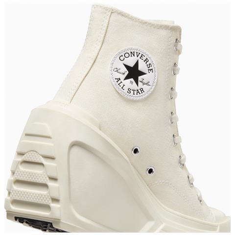 Chuck 70 De Luxe Wedge A06479c, Unisex, Beige, 36.5 - Foto 7