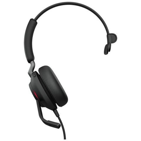 Jabra Evolve2 40 Se Auricolare Cablato A Padiglione Musica E Chiamate Usb Tipo-c Nero - Foto 1