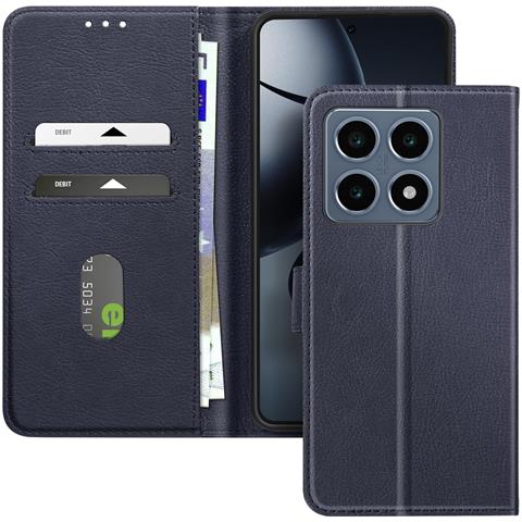 Custodia Per Xiaomi 14t Copertina Portafoglio Supporto Video - Foto 1