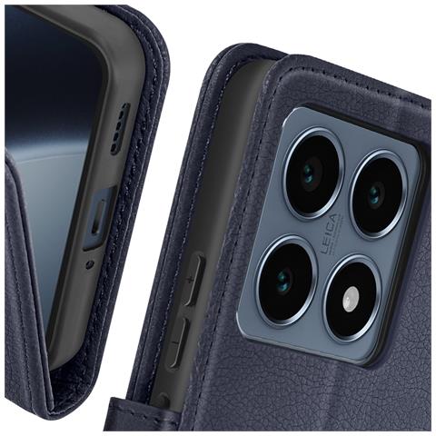 Custodia Per Xiaomi 14t Copertina Portafoglio Supporto Video - Foto 2