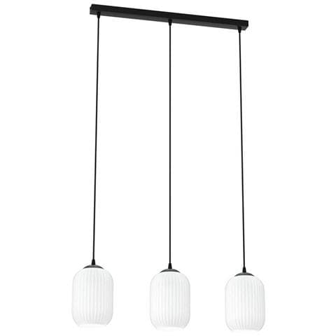 Lampada A Sospensione Verdi - Nero - Metallo - 60x14x140 Cm - Foto 1