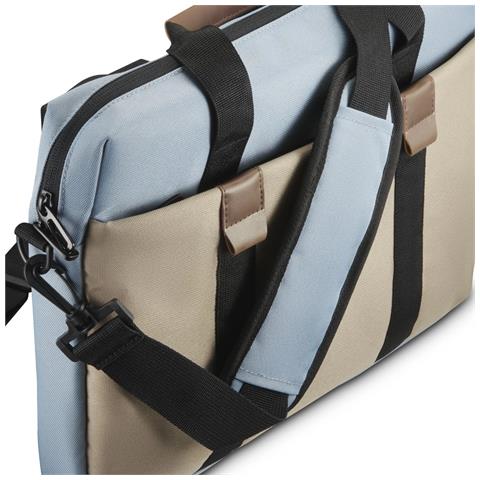 Silvan 41,1 cm (16.2") Borsa con caricamento dall'alto Beige, Blu - Foto 2