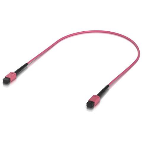 UACC-OFC-MA-MPMP-0.5M-10 Cavo InfiniBand e in fibra ottica 0,5 m Rosa cod. UACC-OFC-MA-MPMP-0.5M-10 - Foto 1
