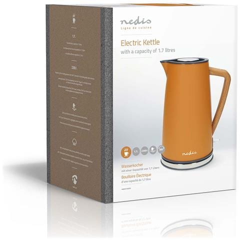 KAWK510EOR bollitore elettrico 1,7 L 2200 W Arancione - Foto 11