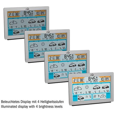 TFA.me Argento LCD Batteria Wi-Fi - Foto 2