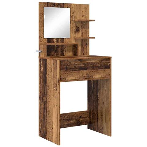 Tavoli da Trucco per Camera da Letto con cassetto Legno vecchio - Foto 1