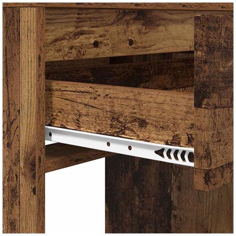 Tavoli da Trucco per Camera da Letto con cassetto Legno vecchio - Foto 9