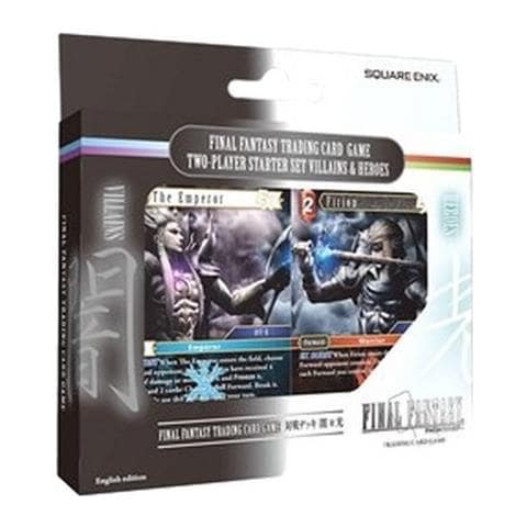 Final Fantasy Tcg Villains & Heroes Two-player Starter Set - Foto 1