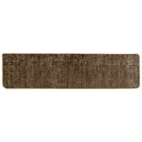 Runner Tappeto MARSA Verde Foresta 250 x 50 cm Poliestere e PVC - Foto 1