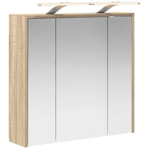 Mobiletto per specchio da bagno Rovere Sonoma - Foto 1