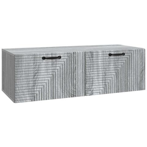 Mobile Porta TV da Muro Grigio Sonoma 98 x 41 x 30 cm - Foto 1