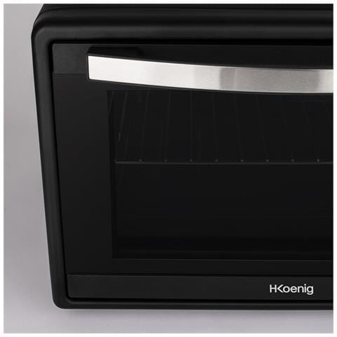FO45 Mini Forno elettrico 45L Compatto, fino a 230°, Timer 60 min, Spegnimento automatico, Griglia e vaschetta raccogli briciole, 2000W - Foto 2