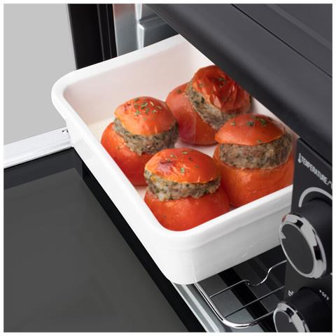 FO45 Mini Forno elettrico 45L Compatto, fino a 230°, Timer 60 min, Spegnimento automatico, Griglia e vaschetta raccogli briciole, 2000W - Foto 3