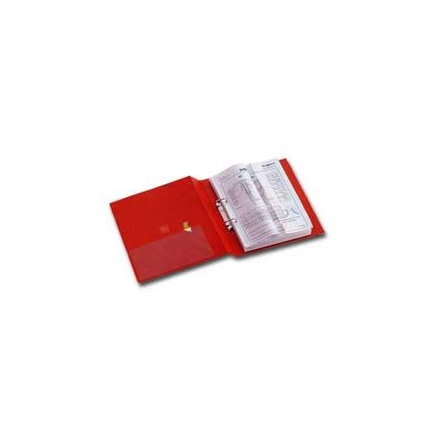 raccoglitore stelvio 25 a4 2r rosso 22x30cm (a4)  - Foto 1