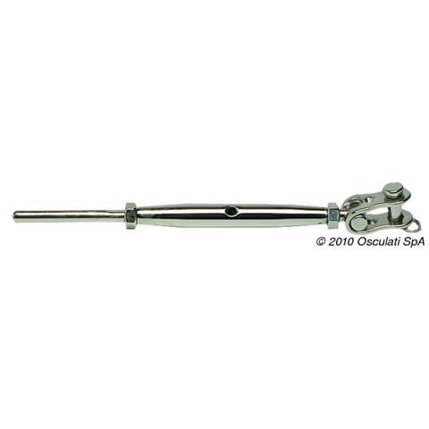 Tenditori inox 10 mm forcella snodata - Foto 1