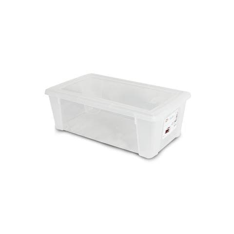 Visualbox Scatola Trasparente Multiuso M 32,5X19x11 13050 - Foto 1