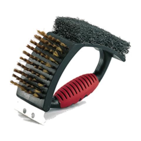 Spazzola per pulizia grill 3 in 1 - Foto 1