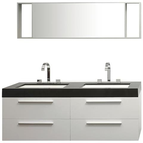 Beliani - Arredo Bagno Moderno - Mobili Accessori Bagno 2 Lavabi ... Beliani - Arredo Bagno Moderno - Mobili Accessori Bagno 2 Lavabi ...