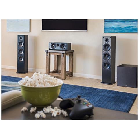 Cassa Singola da Pavimento a 2 Vie T50 Potenza 150 Watt Colore Nero - Foto 5
