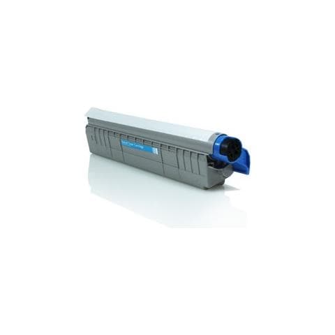 TONER COMPATIBILE -  Per Oki C8600 C8800 43487711 Ciano 6000pag. - Foto 1