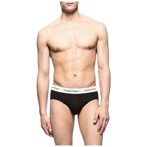 Intimo Calvin Klein Hip Brief 3 Pack Abbigliamento Uomo M - Foto 3