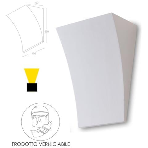 Applique Alma Bianco 2xg9 19x25x10cm - Foto 1