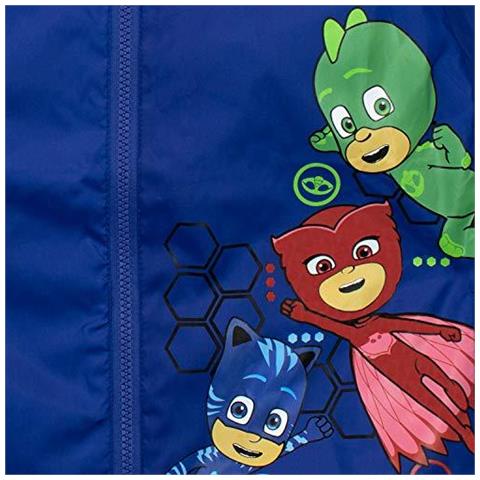 Maschere Pj Ragazzi Gekko Owlette E Catboy Impermeabile Blu Et 2-3 Anni - Foto 2