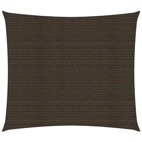 Vela Parasole 160 g / m² Marrone 2,5x3 m in HDPE - Foto 1