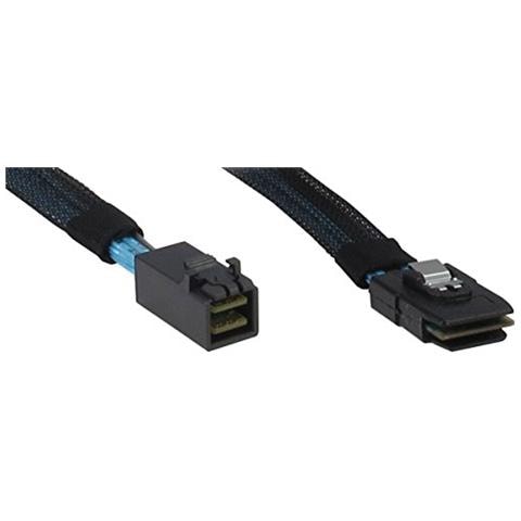 0.75m SFF 8643 / SFF 8087, SFF 8643, SFF 8087, Nero, Blu - Foto 1