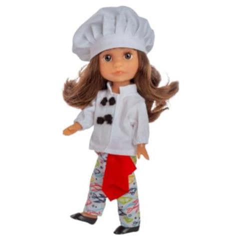 Bambola Adolescente Luci The Chef Girls 22 Cm Bianco / rosso - Foto 1