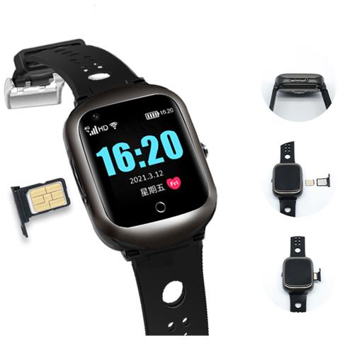 Orologio Intelligente Con Posizionamento Gps, Frequenza Cardiaca, Monitoraggio Del Sonno, Videochiamata, Ip67 Black - Foto 2