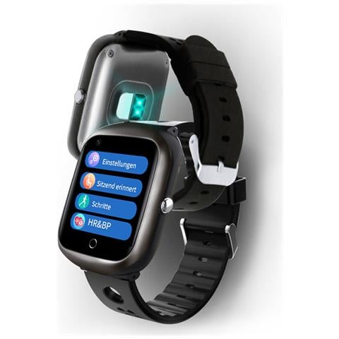 Orologio Intelligente Con Posizionamento Gps, Frequenza Cardiaca, Monitoraggio Del Sonno, Videochiamata, Ip67 Black - Foto 3