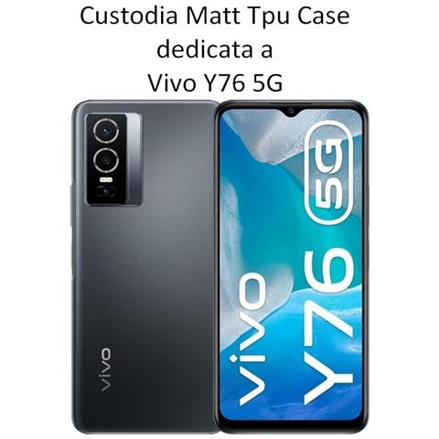 Custodia Tpu Silicone Cover Case Per Vivo Y56 5g Black - Foto 2