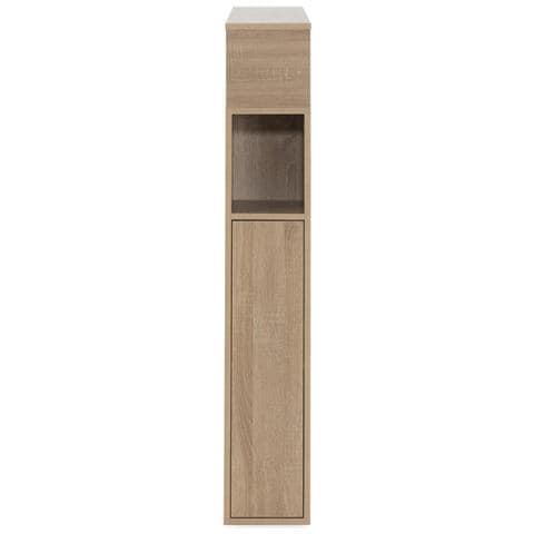 Testata Letto Zeus 145 Cm Con Contenitore Rovere, 2 Ante 9 Fori - Foto 5