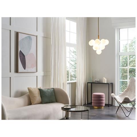 Lampadario Birrie Metallo Ottone - Foto 1