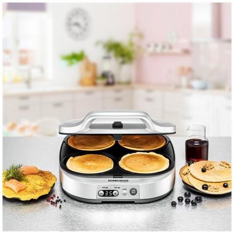 Pc 1800 Crepiera 4 Crepe 1800 W Argento - Foto 3